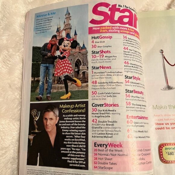 2/$30 Star Magazine Feb 2013 Kate Middleton Brad & Angela Aston Kucher Vol 40 #8 - Picture 2 of 5
